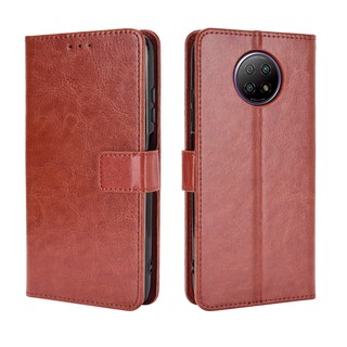 เคสสำ Redmi Note 9T Case Leather Flip Back Cover Xiaomi Redmi Note 9T Note9T เคสฝาพับ มือถือแล