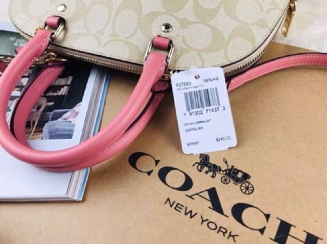 กระเป๋า-coach-รุ่น-f27583-mini-dome-สี-vintage