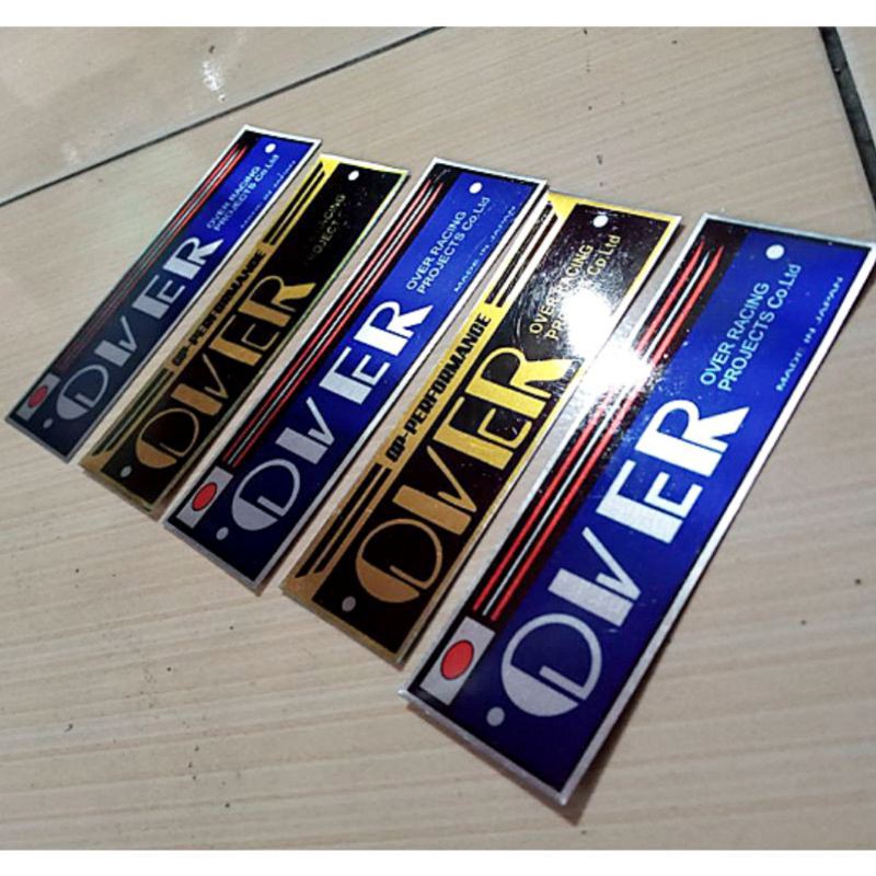 OVER RACING ยี่ห้อ Emblem Racing ท่อไอเสีย | Shopee Thailand