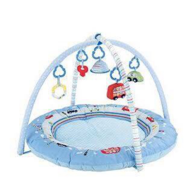 ส่งต่อ-playmat-ของ-mothercare-ราคา-1800-บาท-สภาพใหม่มาก-เบาะนิ่ม-สีฟ้า