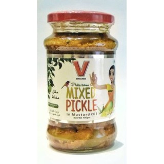 V Brand Mixed Pickle 400g  ผักดองผสม