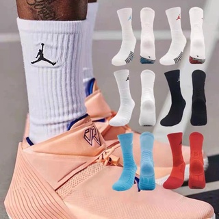 [เลือกสินค้าพรีเมี่ยม] ถุงเท้ากีฬาบาสเก็ตบอล NBA Flying Man Elite ดูดซับเหงื่อ ระบายอากาศ XDZ8