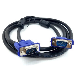 สาย VGA เคเบิล รุ่น 1.8M VGA Male to Male (3+6) Cable M/M 1.8M Monitor VGA Cable