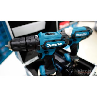 ภาพขนาดย่อของภาพหน้าปกสินค้าMAKITA CLX228X1 CLX228 - 12v COMBO KIT HP333DZ สว่านกระแทกไร้สาย + TD110DZ ไขควงกระแทก / HP333 / TD110 จากร้าน makita1 บน Shopee ภาพที่ 4