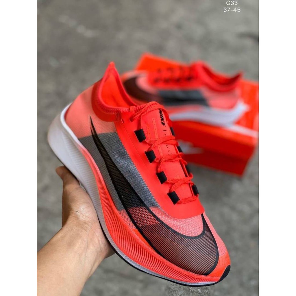 รองเท้าวิ่งไนกี้-nike-zoom-fly3-red-รุ่นยอดนิยม-มาใหม่