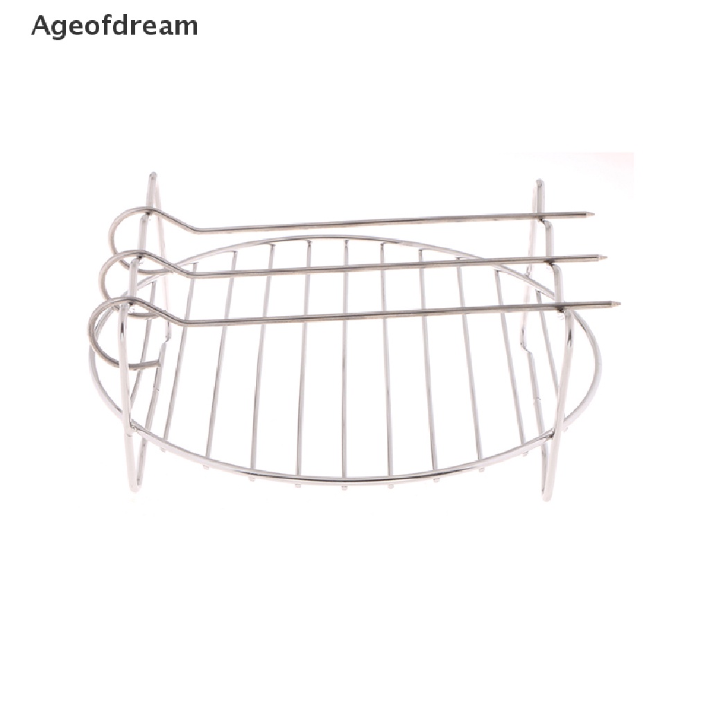 ageofdream-ชุดตะแกรงเหล็ก-สองชั้น-สําหรับหม้อทอดไร้น้ํามัน-3-ชิ้น