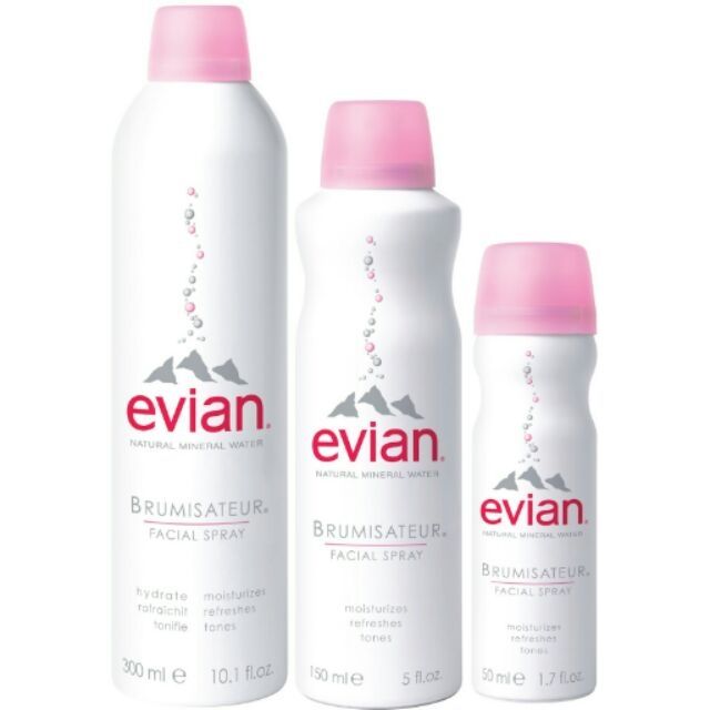 ภาพหน้าปกสินค้าสเปรย์น้ำแร่ Evian น้ำแร่ เอเวียง