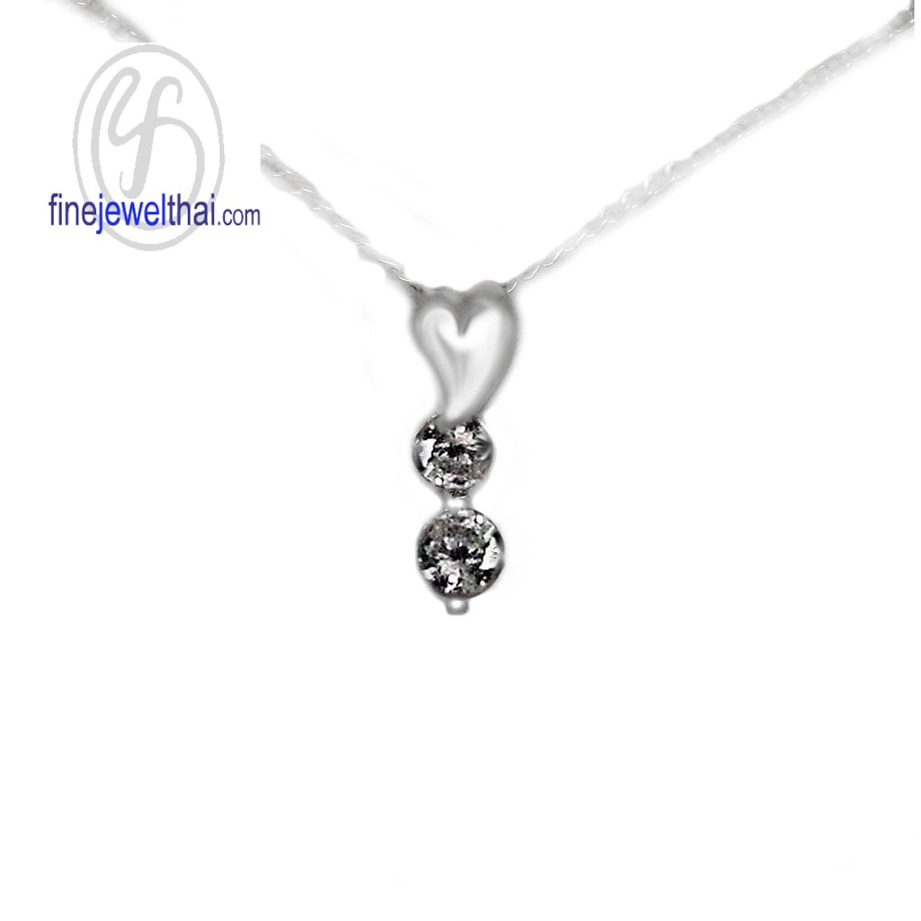 finejewelthai-จี้เพชร-จี้-เพชรสังเคราะห์-เงินแท้-diamond-cz-pendant-silver925-p1031cz