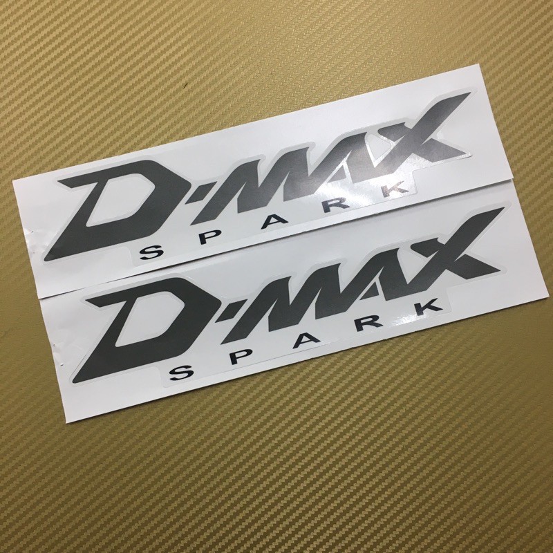 สติ๊กเกอร์-d-max-spark-ติดข้างท้ายกระบะ-isuzu-d-max-ปี2007-มีสองสี-สีเทาเข้ม-กับ-สีบรอน-ราคาต่อคู