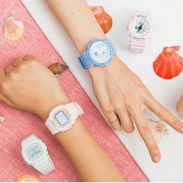 ผ่อนเดือนละ389-casio-baby-g-bga-190be-2a-ของแท้-100-พร้อมส่ง-ประกัน-1-ปี