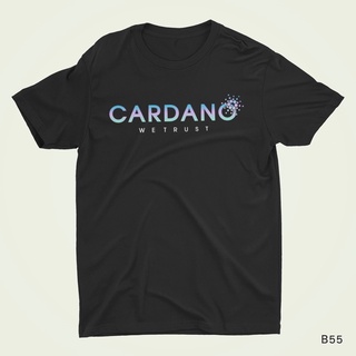 [S-5XL] พร้อมส่ง✈️✈️ เสื้อยืดบิทคอยน์ เสื้อยืดคริปโต #Bitcoin ลาย CARDANO 🦋