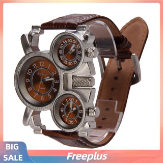 ภาพหน้าปกสินค้า( Freeplus ) ( Oulm ) นาฬิกาข้อมือควอตซ์แฟชั่นสายแสตนเลสพร้อม 3 - Movt สําหรับบุรุษ ที่เกี่ยวข้อง