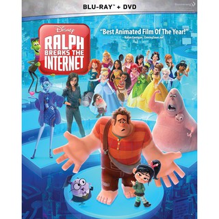 Ralph Breaks the Internet/ราล์ฟตะลุยโลกอินเทอร์เน็ต: วายร้ายหัวใจฮีโร่ 2 (Blu-ray + DVD) ( ไม่มีเสียงไทย ไม่มีซับไทย)