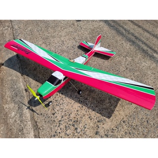 เครื่องบินโฟม+ไม้ Trainer 1.2เมตร (ไม่รวม แบต รีซีฟ รีโมท เครื่องชาร์จ) เครื่องบินบังคับ RC