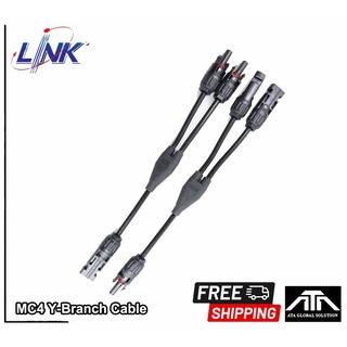 LINK MC4 Y-Branch Cable MC4 Y-Branch Cable w/Connector (Pair) สายวาย