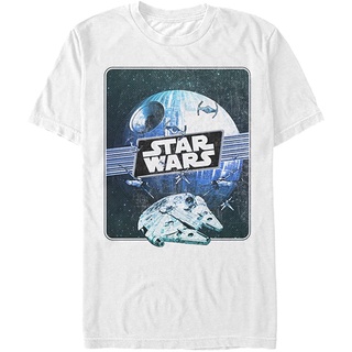 100%cotton เสื้อ ยืด ผ้า มัด ย้อม Star Wars Mens Rebel Yell T-Shirt men เสื้อ ยืด ผู้ชาย คอกลม โอเวอร์ ไซส์