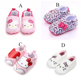 ภาพขนาดย่อของภาพหน้าปกสินค้าHello Kitty Newborn Baby Cartoon Baby Shoes 0-1.5 Years Old จากร้าน perfect1.th บน Shopee