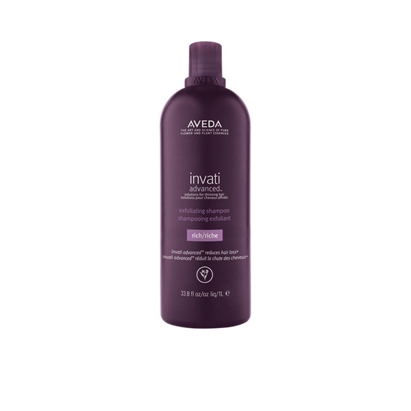 แท้-aveda-แชมพูลดผมขาดหลุดร่วง-aveda-invati-advanced-exfoliating-rich-shampoo-ปริมาณ-1000-มล