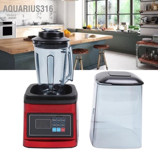 Aquarius316 เครื่องปั่นน้ําผลไม้ 3.9 ลิตร พร้อมฮู้ด สําหรับร้านอาหาร โรงแรม ร้านอาหาร ห้องครัว Eu 220V