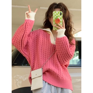 Averie sweater เสื้อหนาวไหมพรม เสื้อหนาวสไตล์เกาหลี TS1347