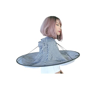 โปรโมชั่น : MENHAIR ZEBRA STYLE ผ้าคลุมตัดผม ตัดแล้วผมไม่ตกพื้น