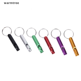 ภาพหน้าปกสินค้า(warmtree) Metal Whistle Pendant With Keychain For Survival Emergency Mini Size Whistles
 Hot Sale ซึ่งคุณอาจชอบสินค้านี้