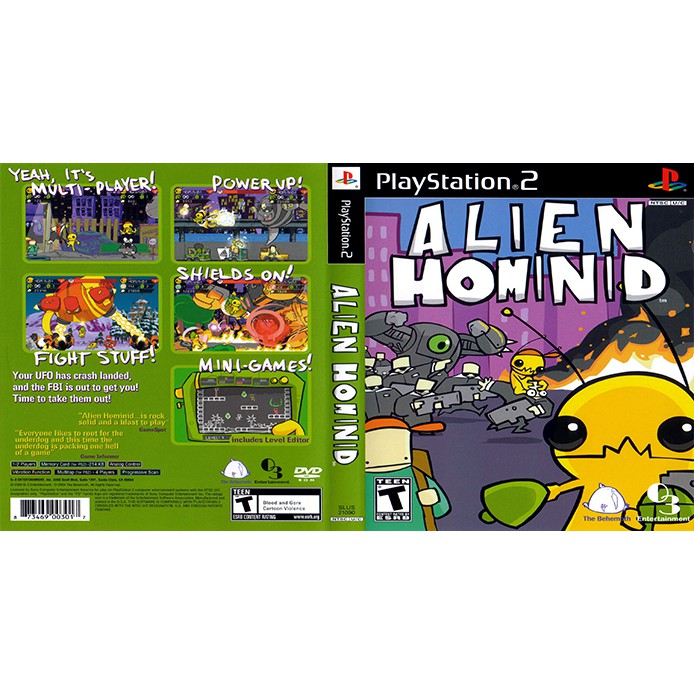 แผ่นเกมส์-ps2-เกมแนะนำ-alien-hominid-usa