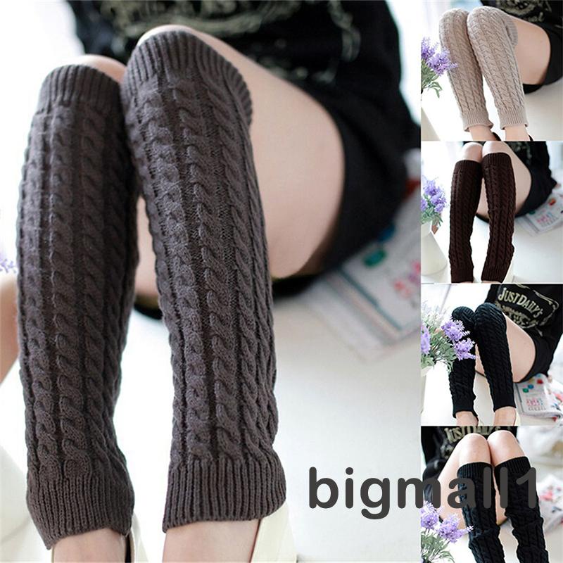 bigmall-ถุงน่องผ้าแจ็คคาร์ด-ผ้าถัก-ให้ความอบอุ่น-สีพื้น-แฟชั่นฤดูใบไม้ร่วง-และฤดูหนาว-สําหรับผู้หญิง