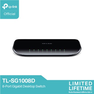 ภาพหน้าปกสินค้าTP-Link TL-SG1008D (8-Port Gigabit Desktop Switch) ที่เกี่ยวข้อง