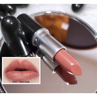 ส่งฟรี MAC Matte Lipstick สี Velvet Teddy 3g  ลิปสติกคุณภาพดีจาก M.A.C OCT01