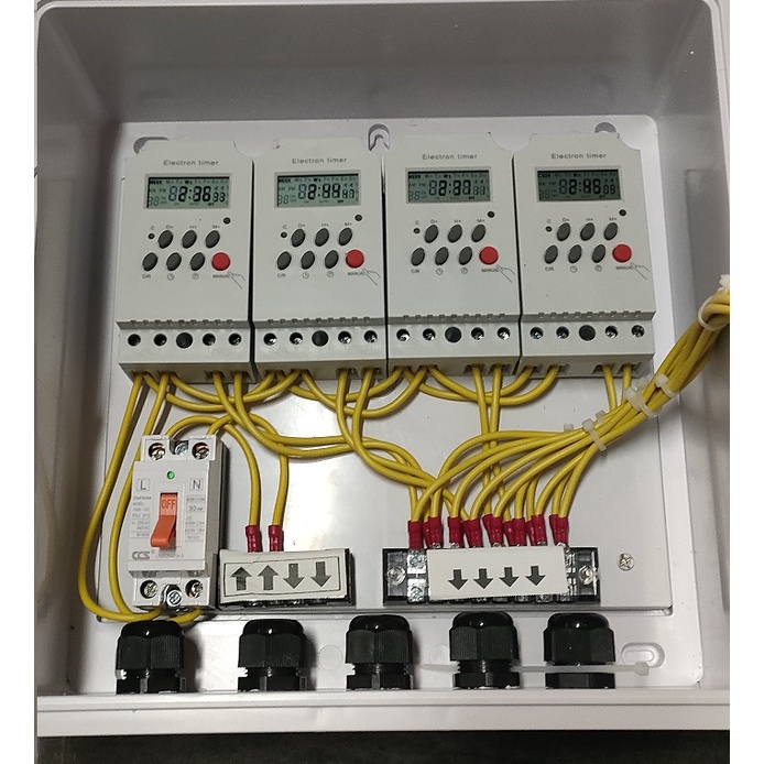 ตู้ควบคุม-อุปกรณ์ไฟฟ้า-เปิด-ปิด-อัตโมมัติ-ตู้ควบคุม-ตั้งเวลา-เปิด-ปิด-timer-แบบ-ใช้งาน-4-โซน
