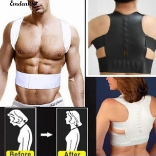 Emden Adjustable Posture Back Shoulder Corrector Support Brace Belt Therapy