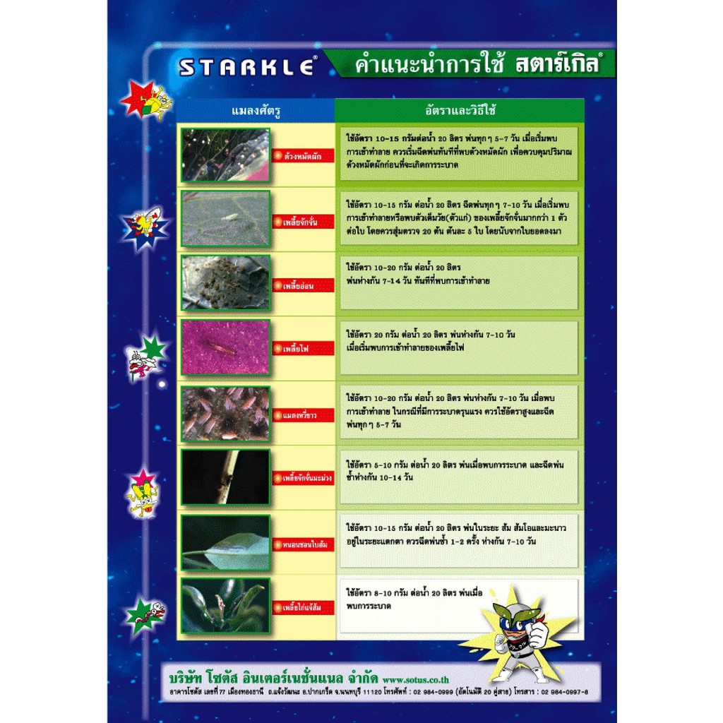 สตาร์เกิล-starkle-สตาร์เกิล-กำจัดแมลงได้มากชนิด-เป็นมิตรกับสิ่งแวดล้อม