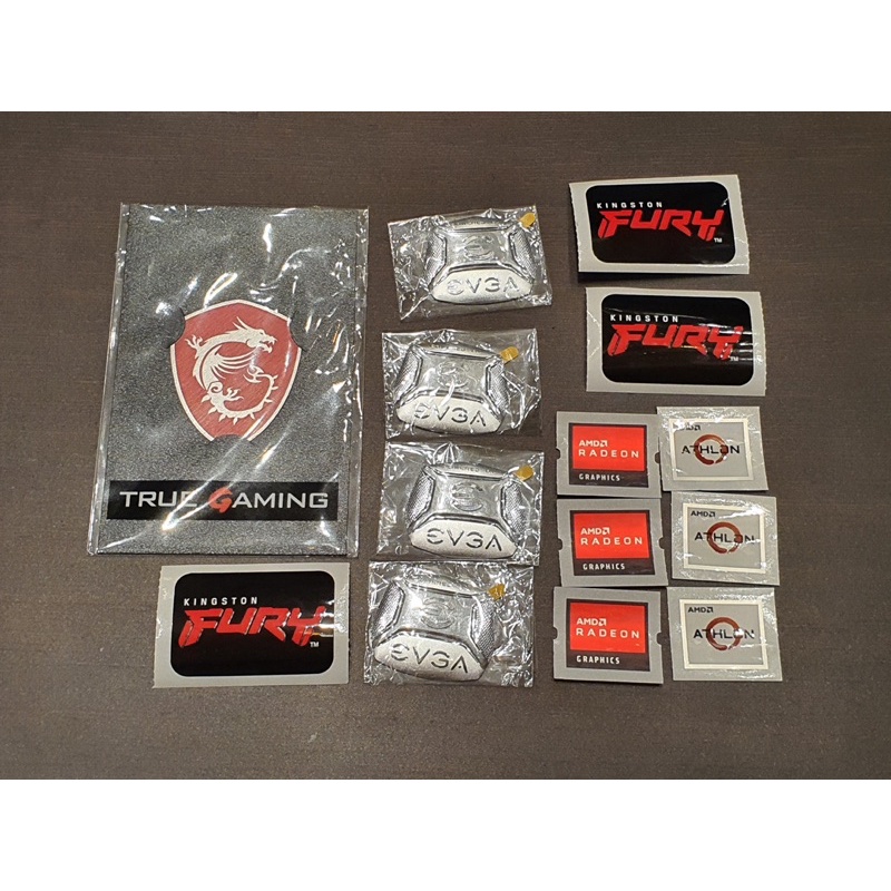 Sticker ตกแต่งคอม EVGA /AMD /ATHLON /RADEON /FURY | Shopee Thailand