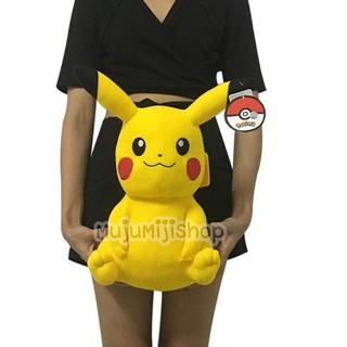 ภาพหน้าปกสินค้าตุ๊กตาปิกาจู Pikachu ท่านั่ง12นิ้ว T-Cot [ของแท้] ซึ่งคุณอาจชอบสินค้านี้