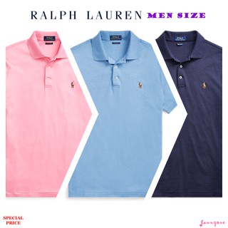 RALPH LAUREN CUSTOM SLIM FIT INTERLOCK POLO