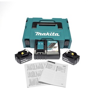 เครื่องชาร์จ+แบต 18V 3 แอมป์ 2 ก้อน Makita Mkp1rf182