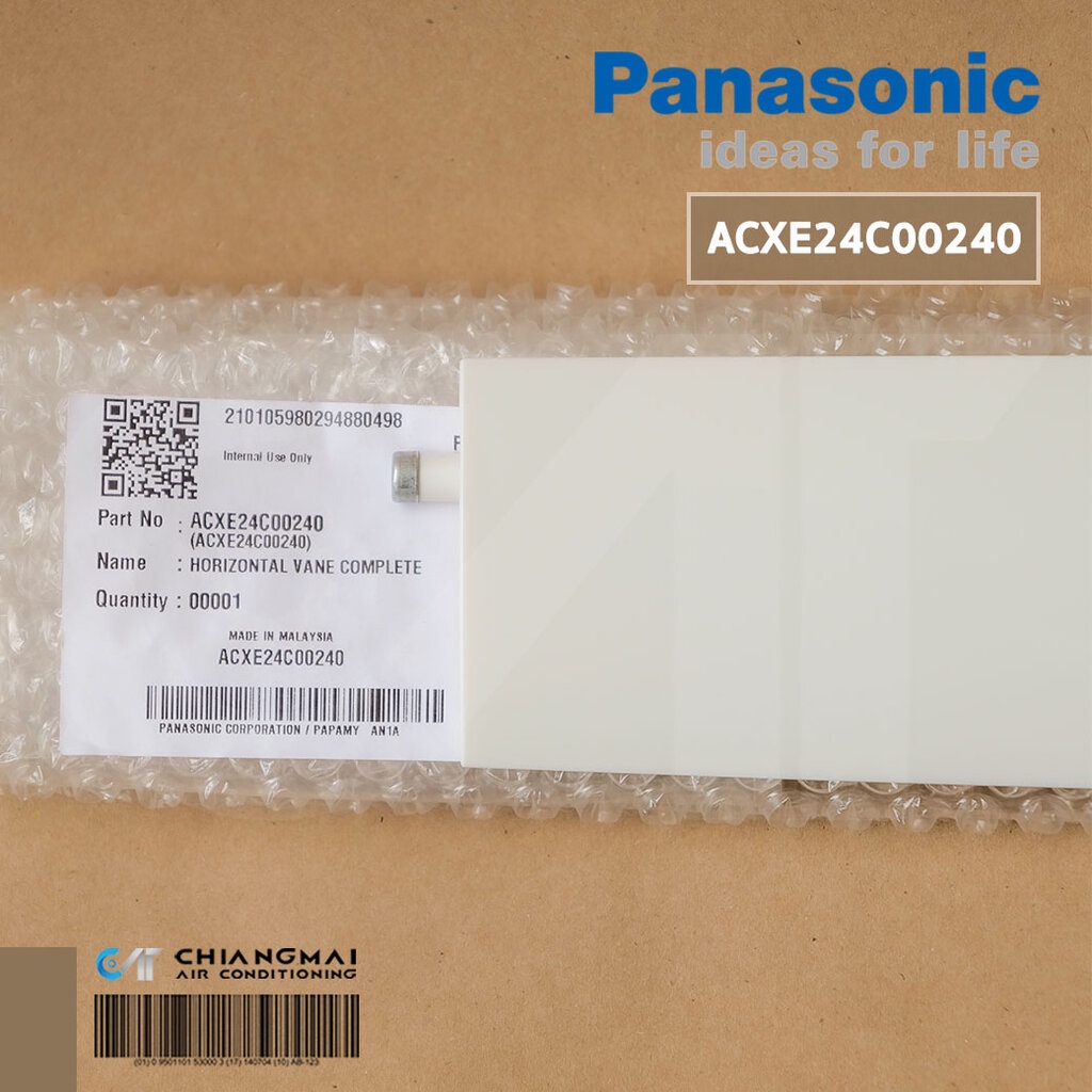 ภาพหน้าปกสินค้าACXE24C00240 บานสวิงแอร์ Panasonic บานสวิงแอร์ พานาโซนิค อะไหล่แอร์ ของแท้ศูนย์ (ยาว 68 cm.)