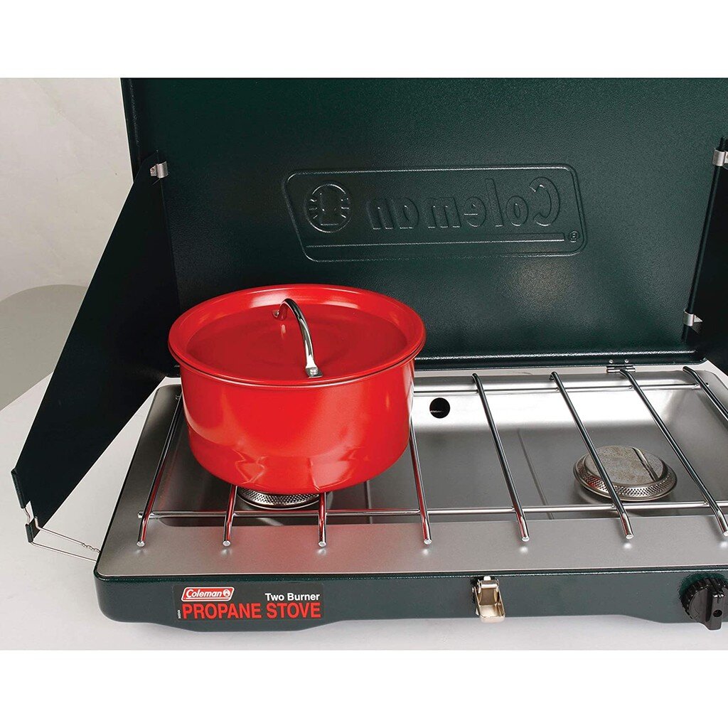 Coleman Classic Propane Gas Camping Stove， 2-Burner 海外 即決-