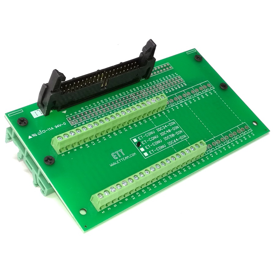 et-conv-idc40-din-เปลี่ยนขั้ว-header-connector-ตัวผู้-2-54mm-โดยเปลี่ยนขั้วต่อจาก-idc-ที่มาจากสายแพร์ให้เป็น-terminal