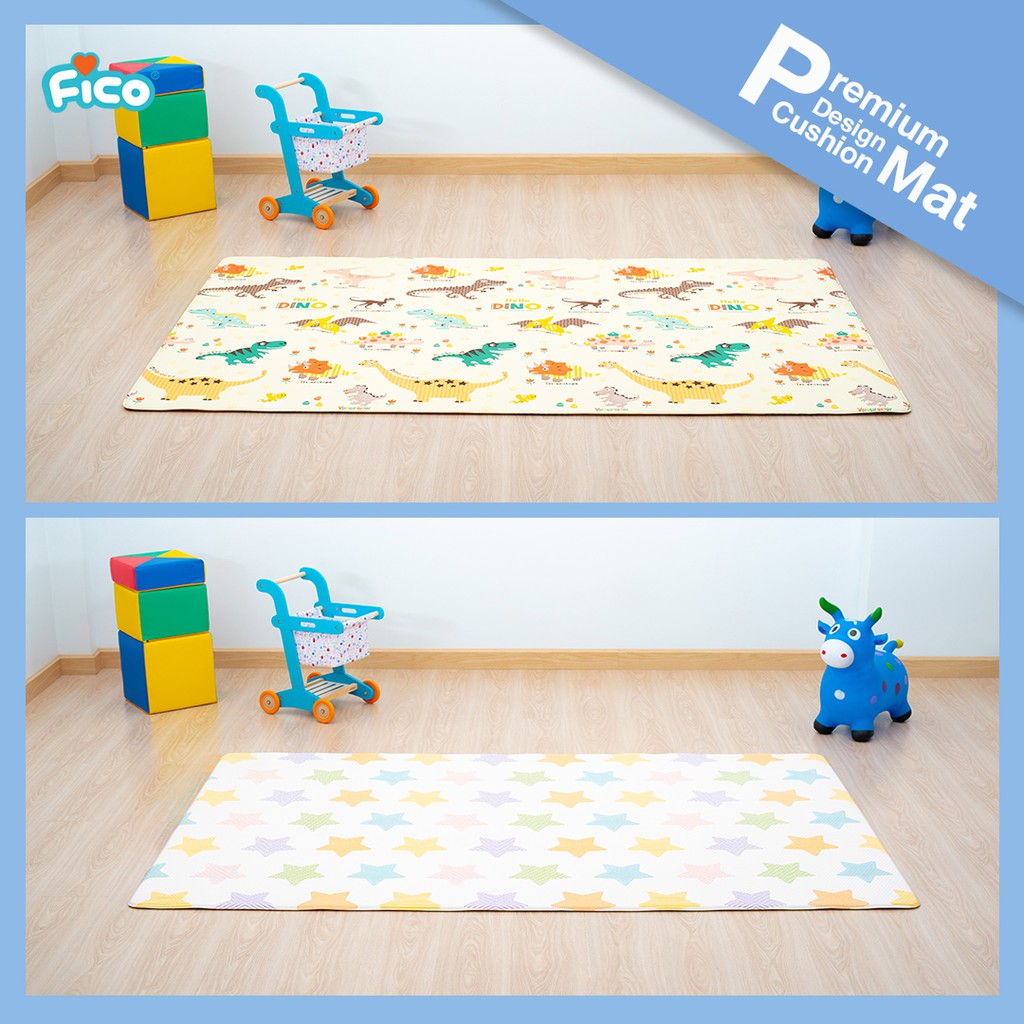 เสื่อรองคลาน Fico PVC Play Mat Fico211_NCST Size L Shopee Thailand