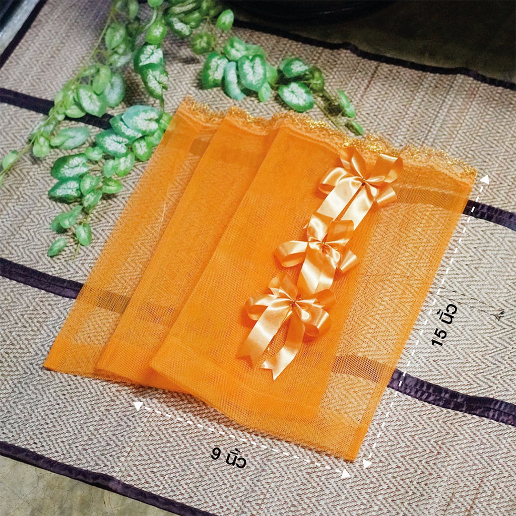 ถุงสังฆทาน-พร้อมโบว์-แพ็ค-3-ใบ-พร้อมส่ง-ส่งไว-by-บุญรักษา-สามารถใส่ของไปทำบุญได้แบบคนนำสมัย