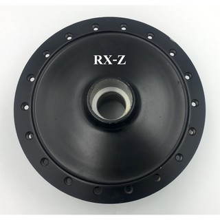 ดุมล้อหน้า RX-Z เกรดแท้  โรงงานประกอบ สีดำ