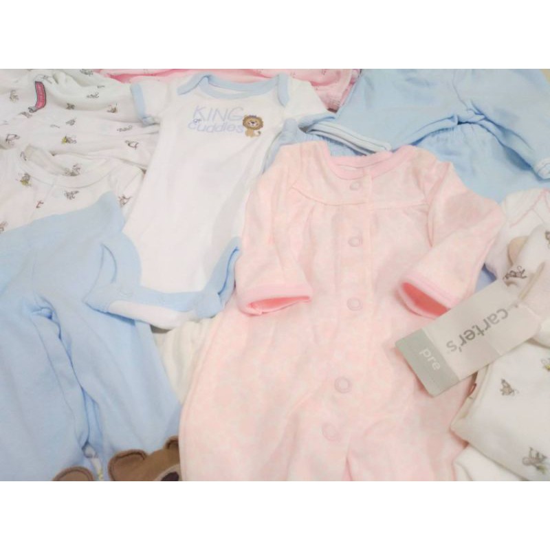 carters-และแบรนด์ส่งออก-เสื้อผ้าเด็กคลอดก่อนกำหนด-เด็กตัวเล็ก-size-p-มือ-1