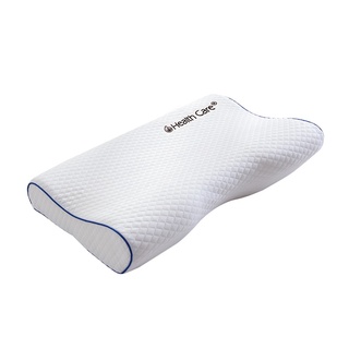 【บลูไดมอนด์】Memory Foam Bed Orthopedic Pillow for Neck Pain Sleeping with Embroidered Pillowcase 50x30cm
