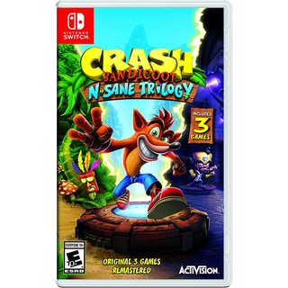 ภาพหน้าปกสินค้า[+..••] NSW CRASH BANDICOOT N. SANE TRILOGY (เกมส์ Nintendo Switch™🎮) ซึ่งคุณอาจชอบสินค้านี้