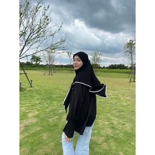 ภาพขนาดย่อของภาพหน้าปกสินค้าฮิญาบสวมสำเร็จรุ่น-Bunny จากร้าน hijab.s_mom บน Shopee