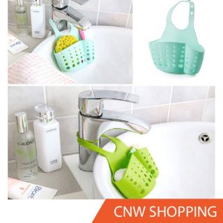 พร้อมส่งตะกร้าเก็บของแบบพกพาในห้องครัว รุ่นยาง
