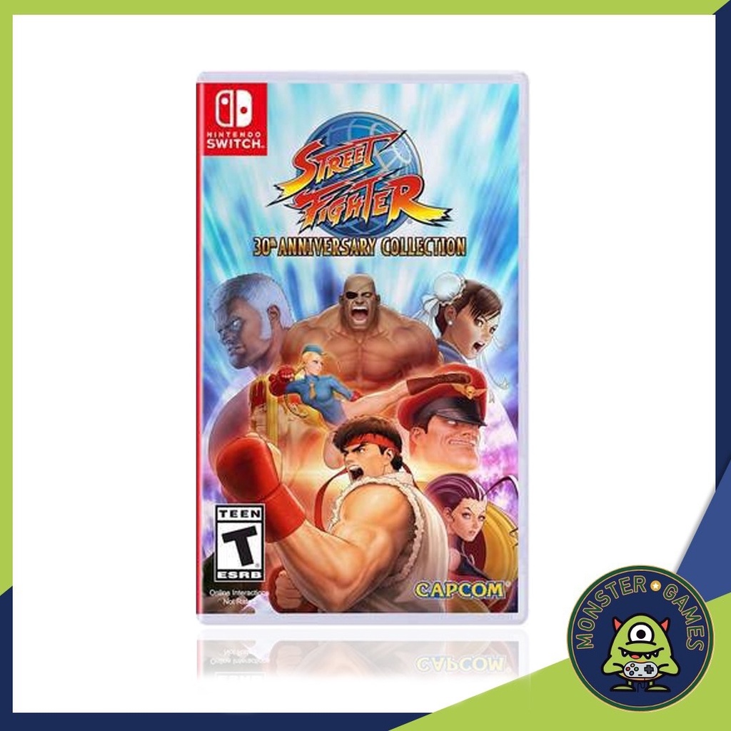 ภาพหน้าปกสินค้าStreet Fighter 30th Anniversary Collection Nintendo Switch Game แผ่นแท้มือ1   (Street Fighter Switch)