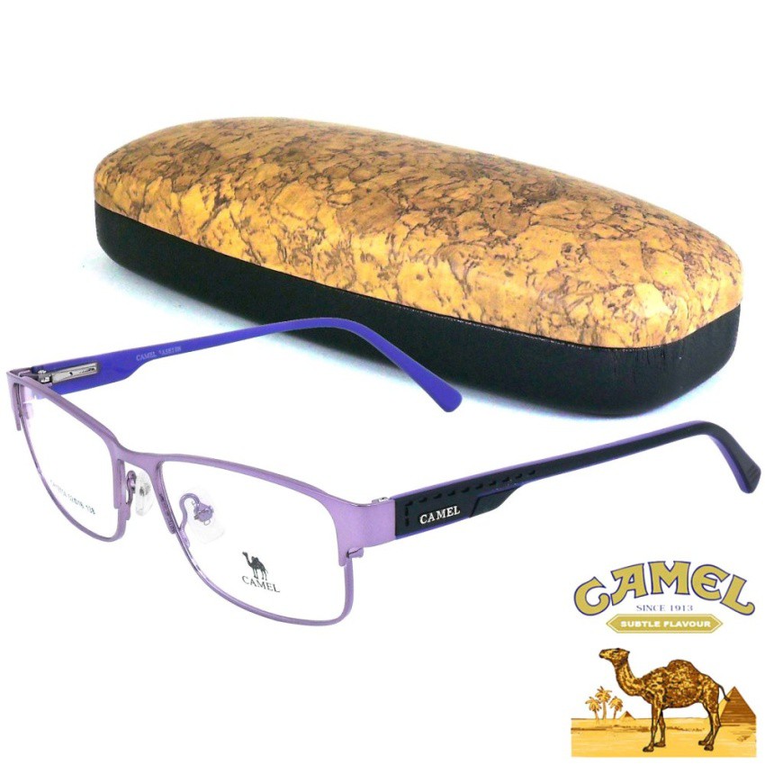 camel-แว่นสายตา-รุ่น-ca-12754-สีม่วง-new-style-กรอบเต็ม-ขาสปริง